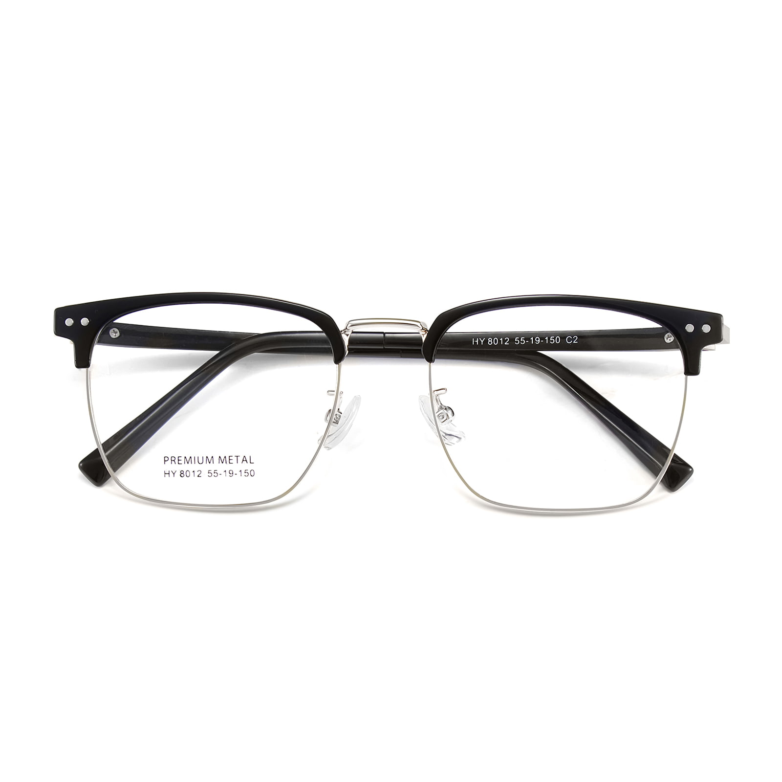 8012 Minimalistiska nästryckslegeringsglasögon