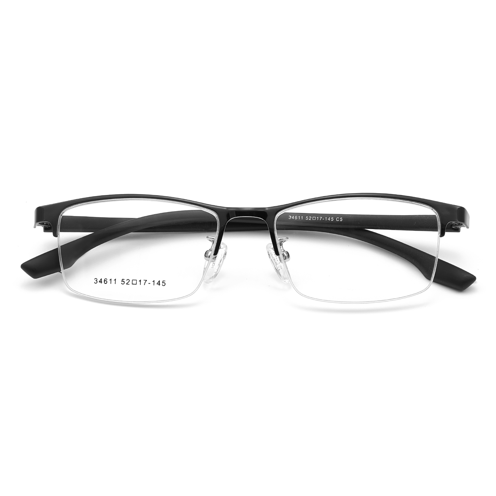 34611 Minimalistiska halvbågar hypoallergena glasögon