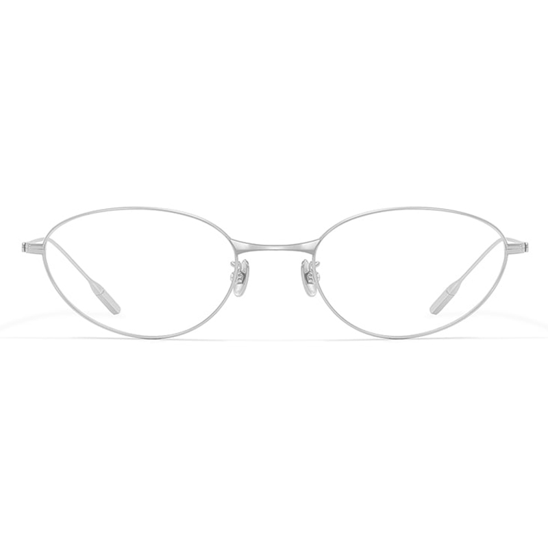 Fade Oval Cat-Eye Color Rich Pure Titanium glasögon