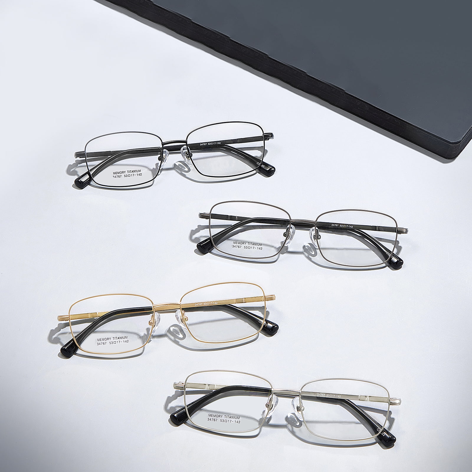 34767 Workplace Memory Titanium Anti-Extrusion Legeringsglasögon