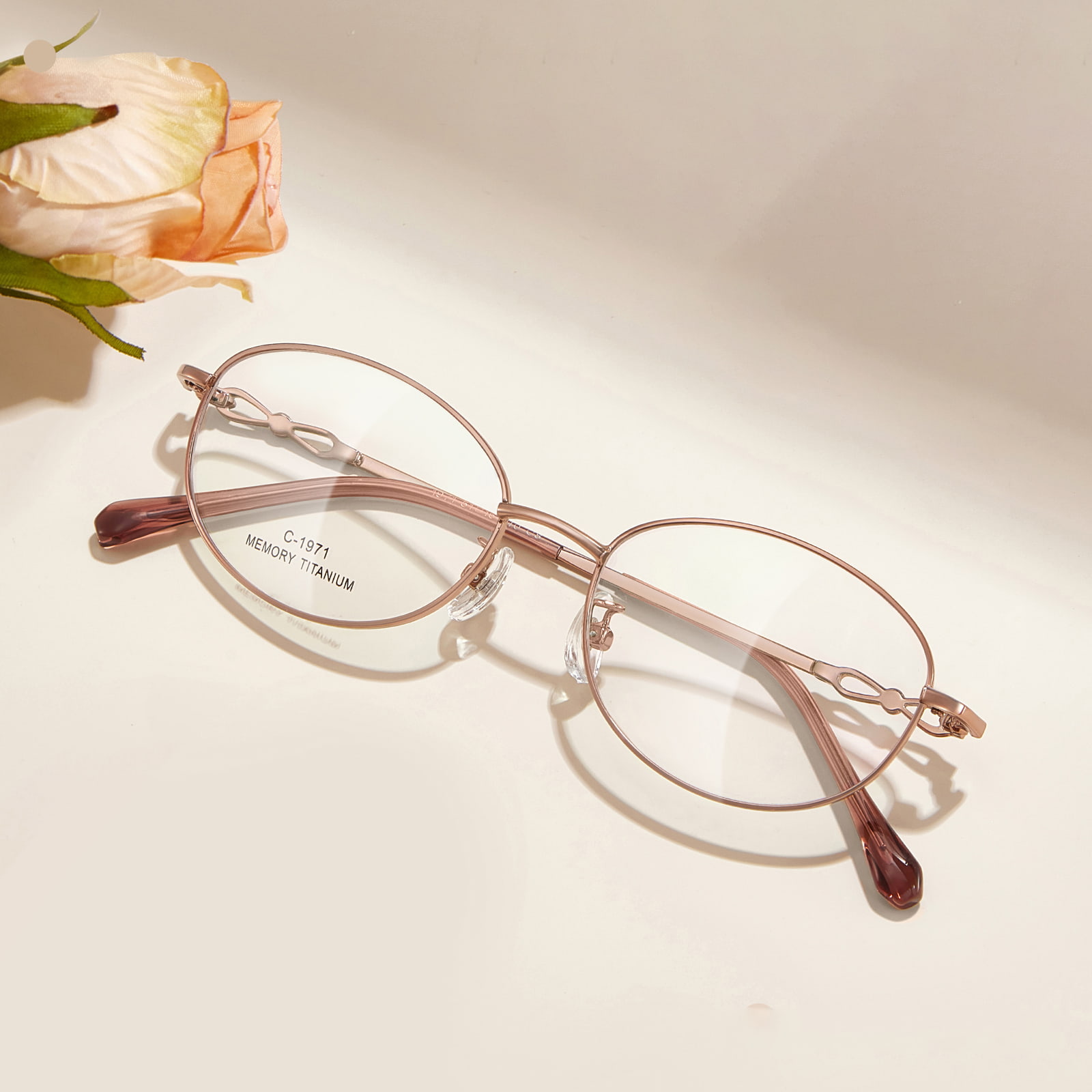 1971 Commuter Delicate Memory Titanium Alloy Glasögon