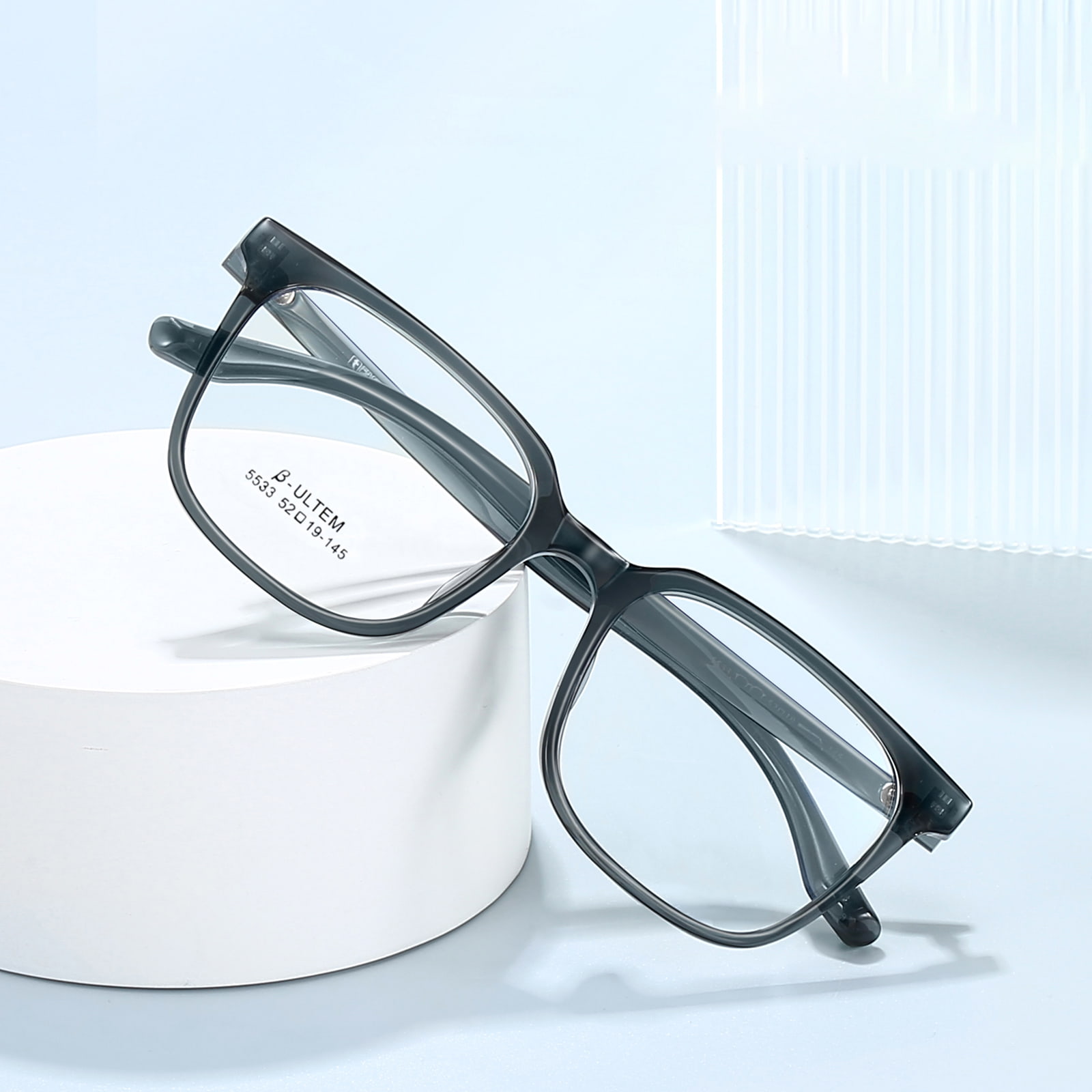 5533 Sports Square Frame Anti-Collision TR90 glasögon