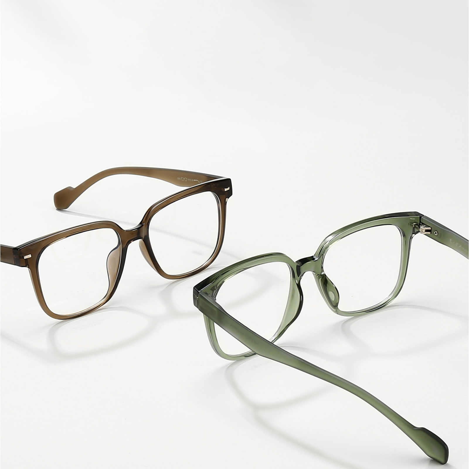 030 Black Frame Hypoallergena Bekväma TR90-glasögon