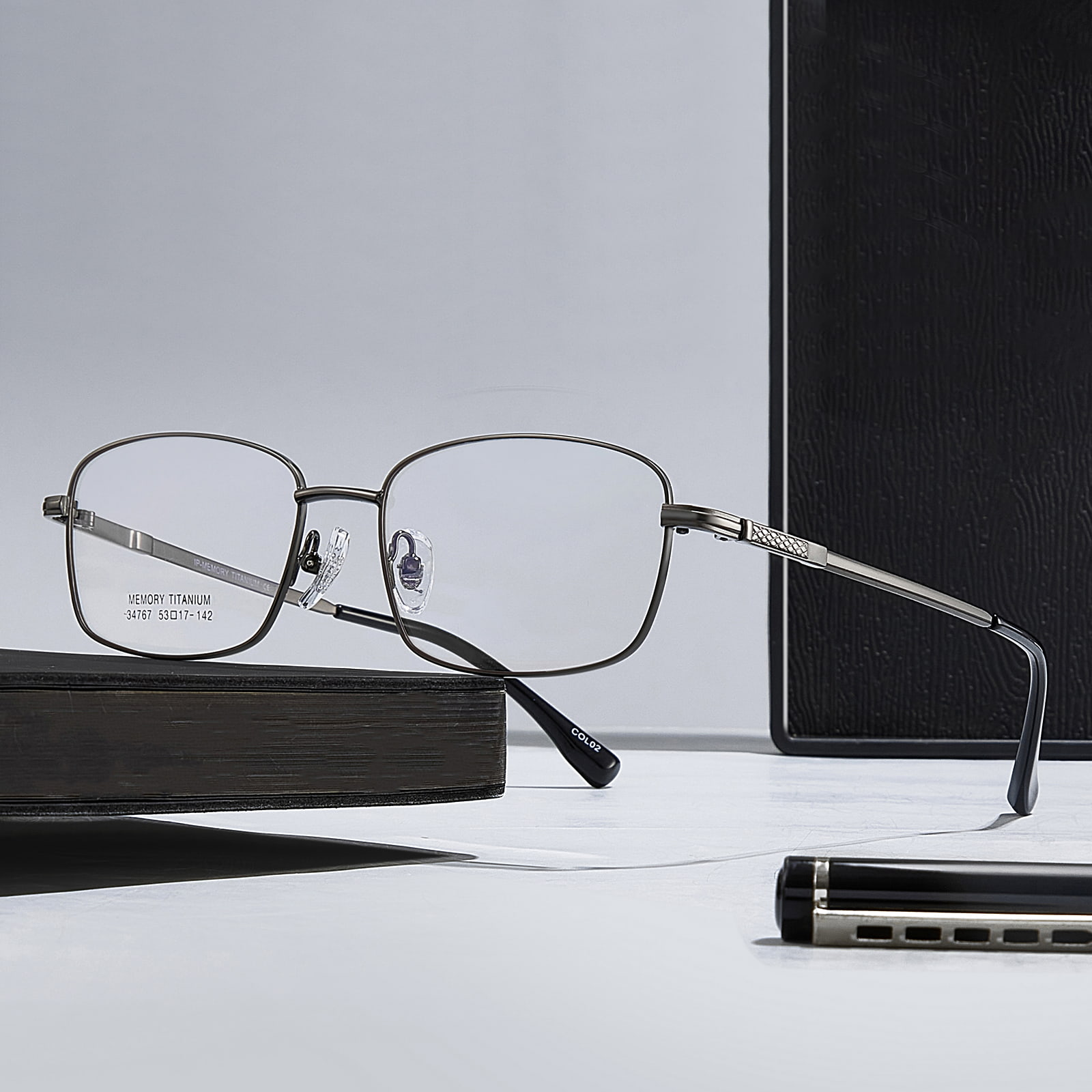 34767 Workplace Memory Titanium Anti-Extrusion Legeringsglasögon