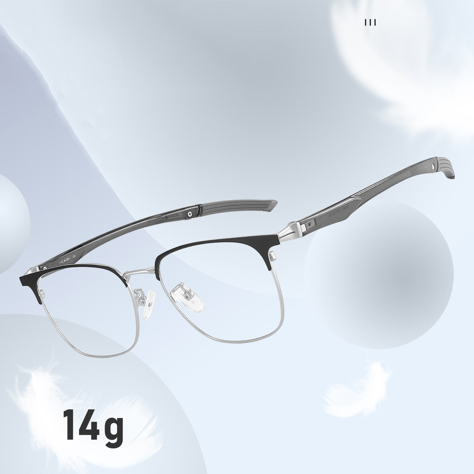 34865 Sportglasögon i lättmetall