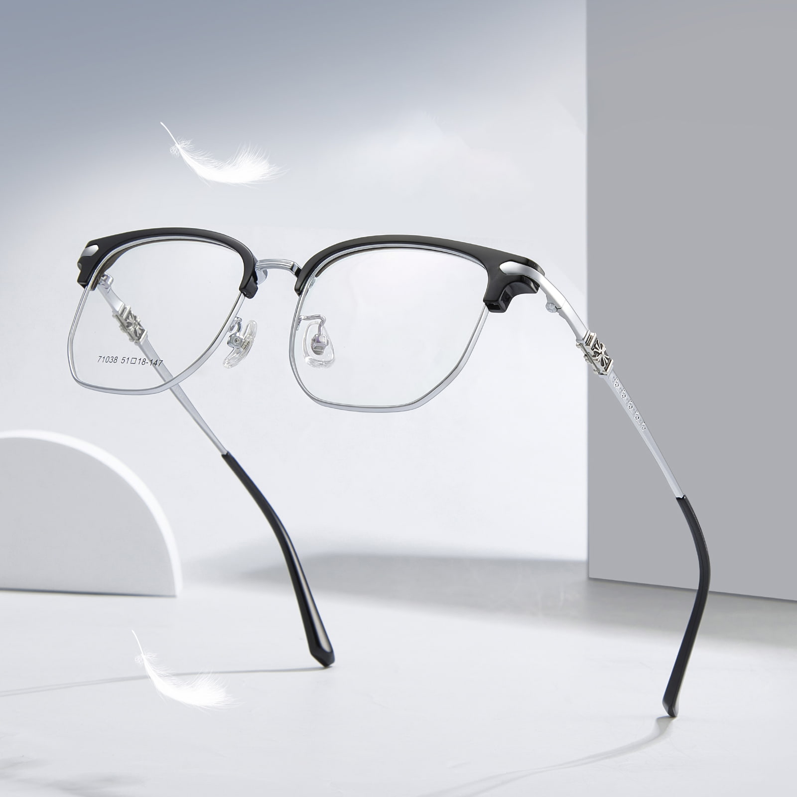 71038 Casual Anti-Eye Fatigue Legeringsglasögon