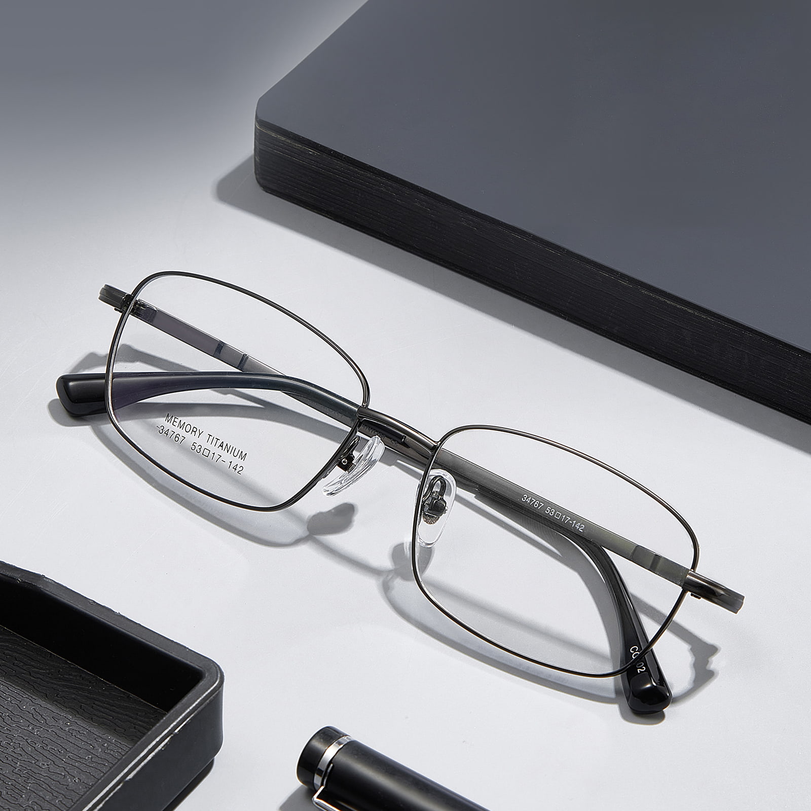 34767 Workplace Memory Titanium Anti-Extrusion Legeringsglasögon