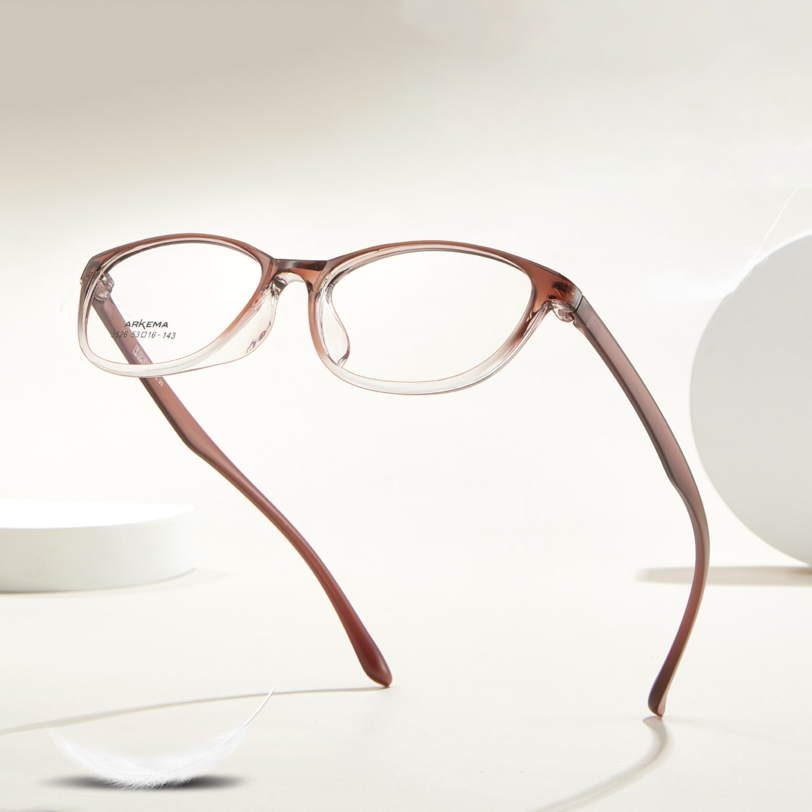 3526 Cat-Eye-båge passar TR90-glasögon