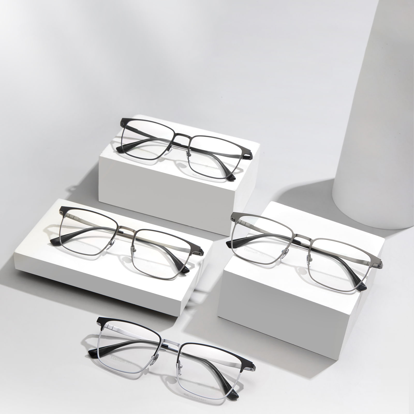 TA2212 Business Anti-Slip Pure Titanium Glasögon