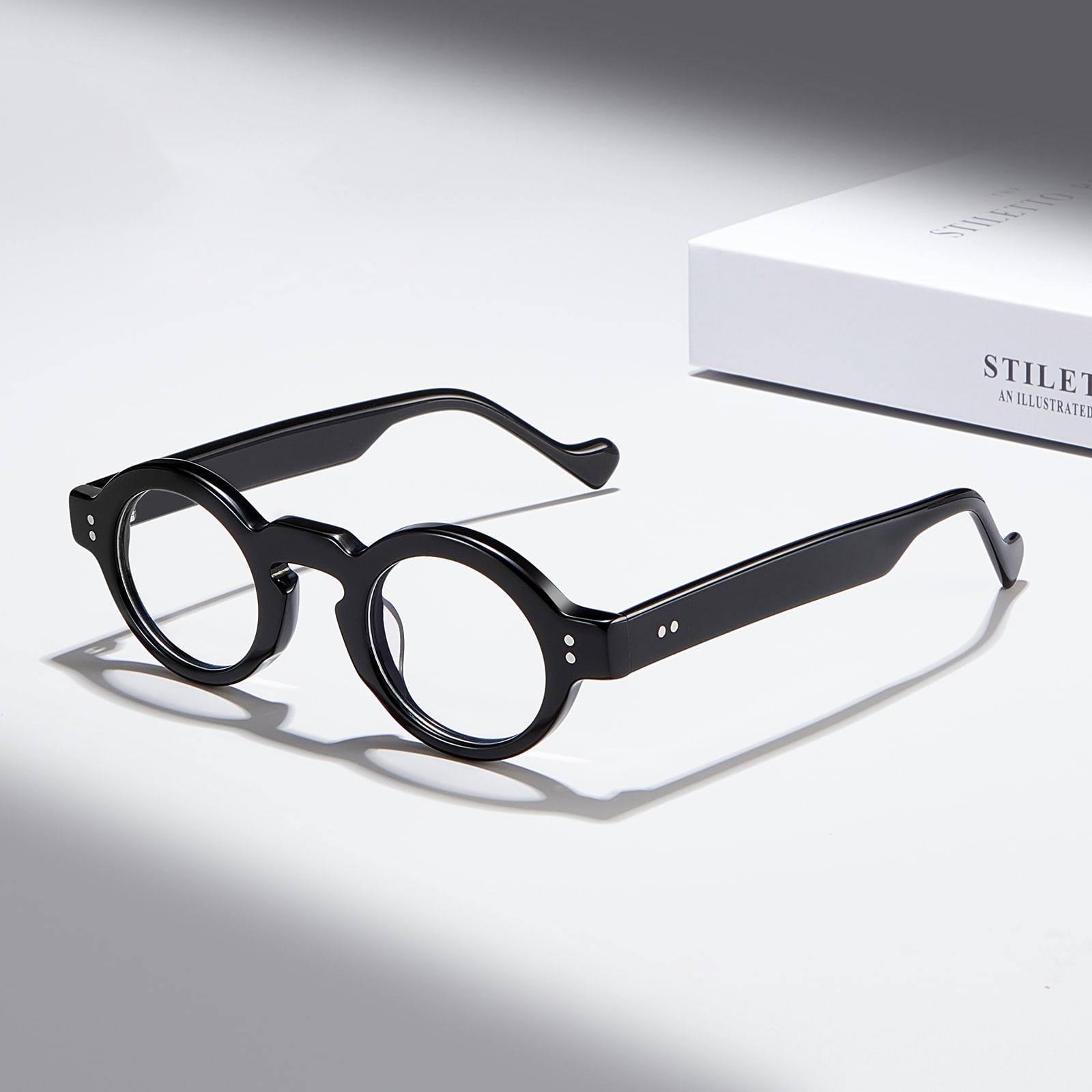 RD29010 Hållbara läsglasögon med fet acetat