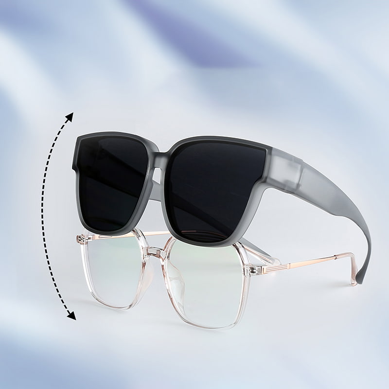 0003 Polarized Night Vision solglasögon med dubbla syften