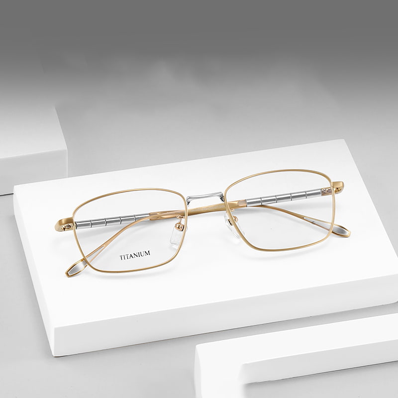 S9072 Runda Bamboo Elite Pure Titanium glasögon