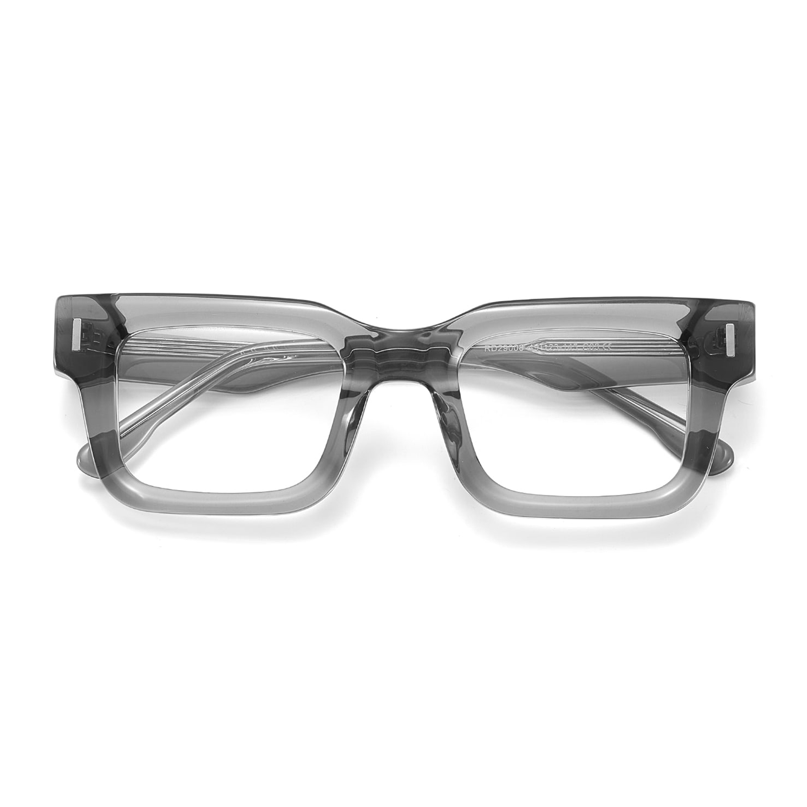 RD29008 Tjock Ram Transparent Miljövänliga akrylglasögon